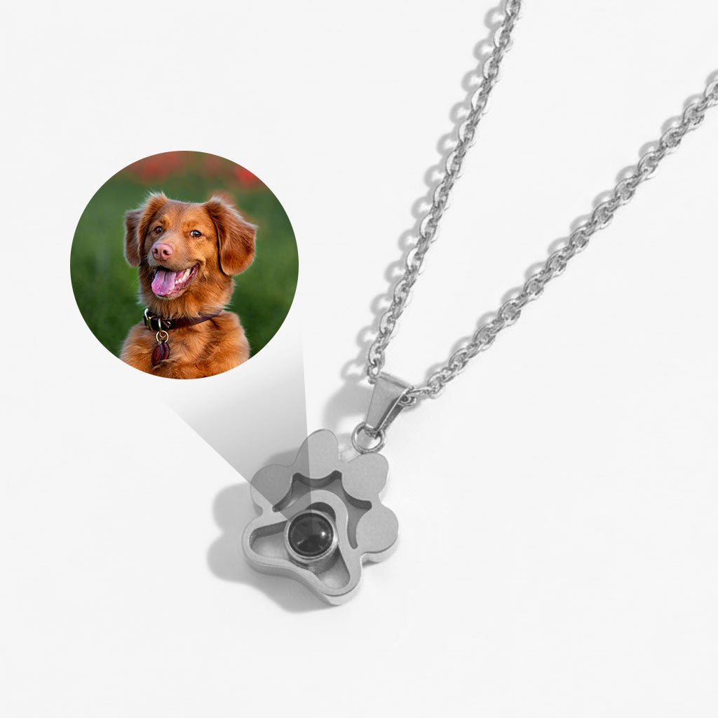 Paw Projection Necklace