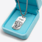 Pet Face Tag Necklace