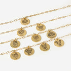 Paperclip Pet Face Necklace